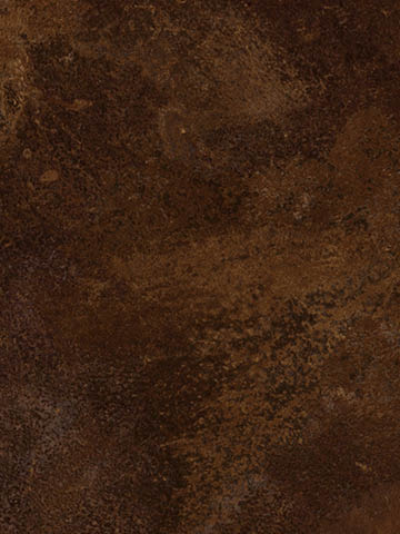 Dekor CERAMIC RUST F76026 imitujący żelazną płytę w kolorze miedziano-brązowym marki Pfleiderer