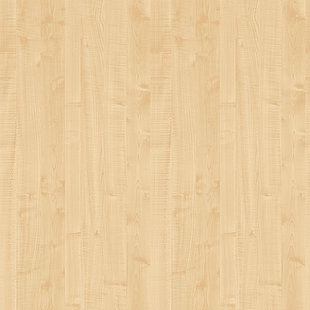 Dekor KLON KRÓLEWSKI R27001 to drewno w całe i cięte kwiaty, paski i delikatne sęki w kolorze miodowym - Pfleiderer
