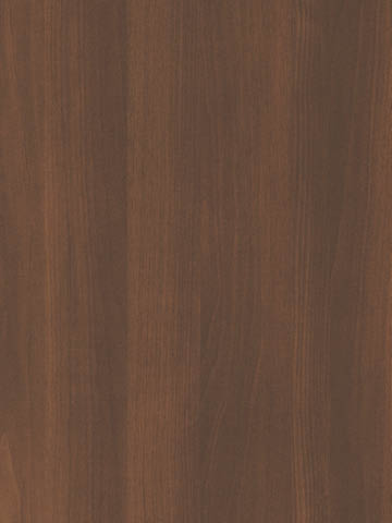 Dekor w kolorze czekoladowym marki Pfleiderer ORZECH CIEMNY R30065 o wyraźnej strukturze linearnych słoi drewna