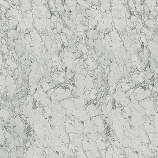 Dekor MARMUR CARRARA S63009 w klasycznym, białym kolorze kamienia z charakternym, szarym użykowaniem - Pfleiderer