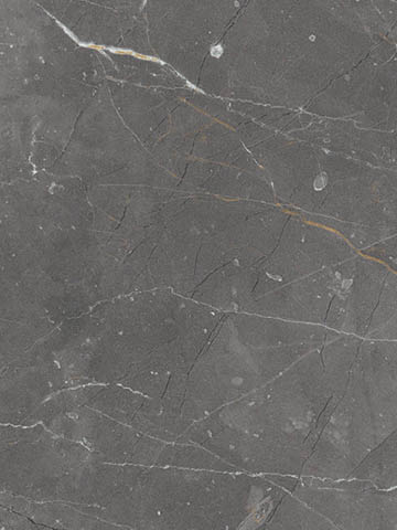 Dekor marki Pfleiderer BAZALT TRASIMENO S63013 czarny kamień z białymi i brązowymi pęknięciami